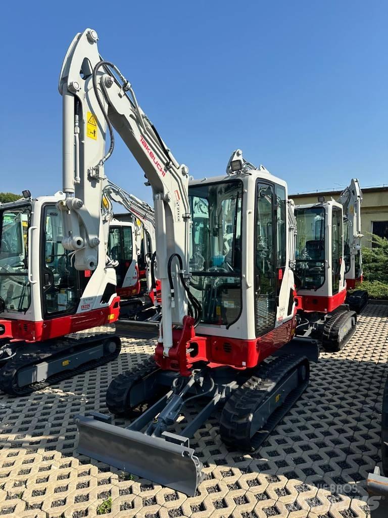 Takeuchi TB 225 V0 Mini bageri <7t