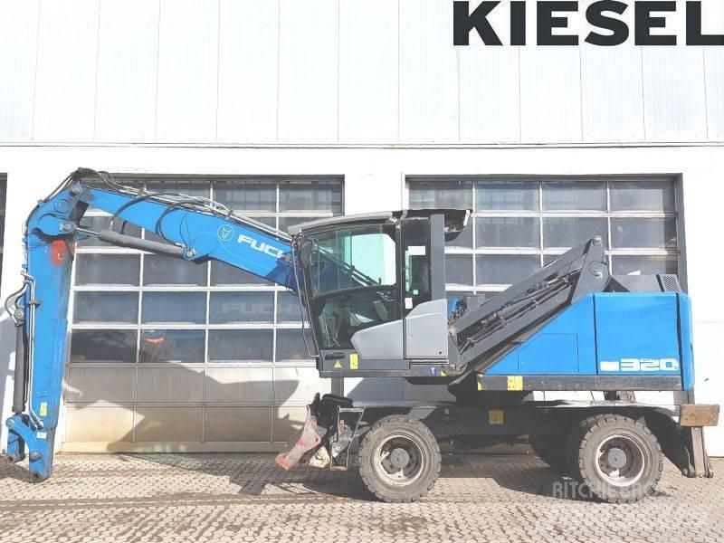 Fuchs MHL 320 F Bageri za manipuliranje materijalom / otpadom