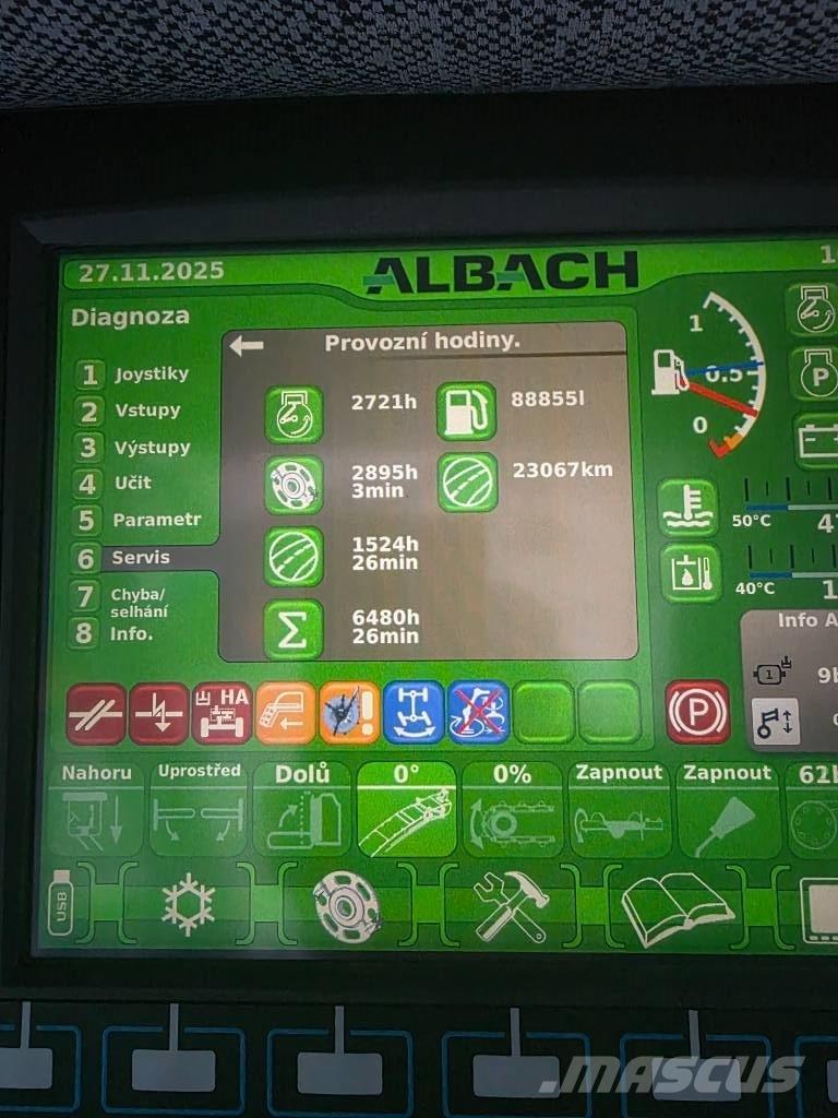 Albach Diamant 2000 Drobilice za drvo / čiperi