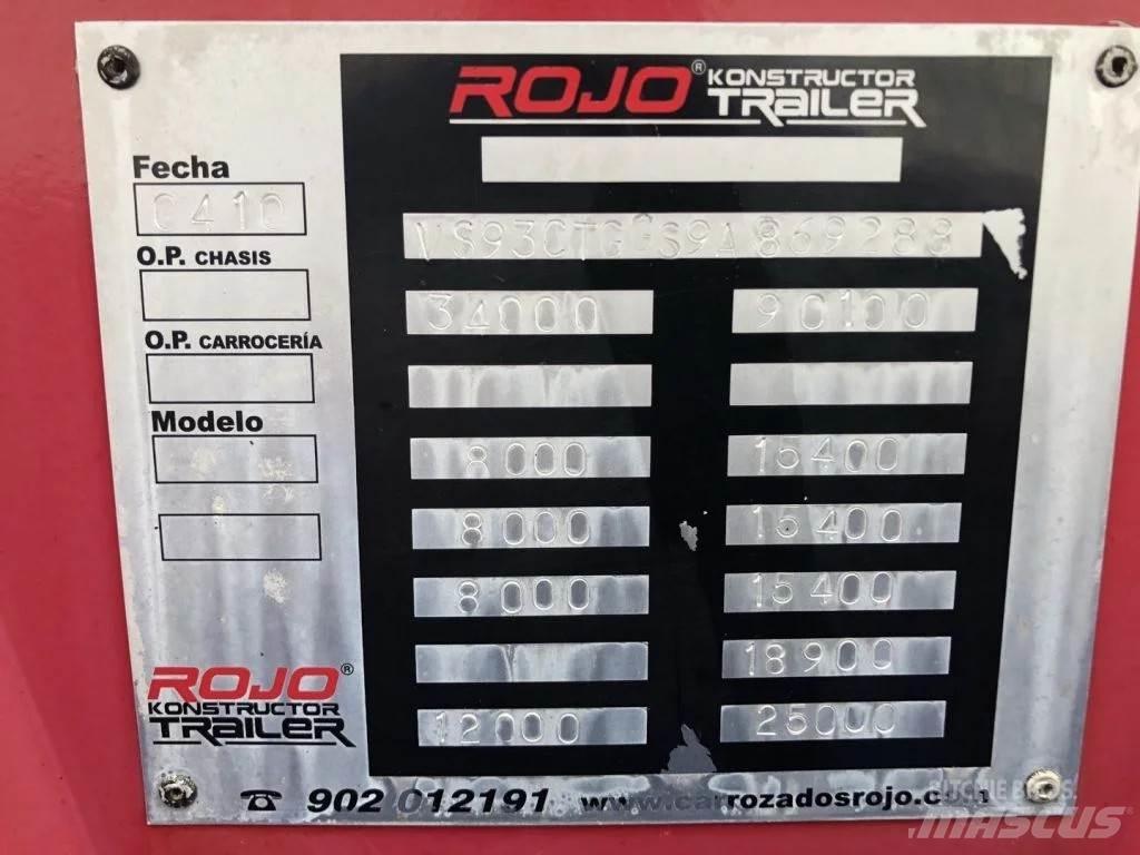  ROJO 1+ 3 LOWLOADER Nisko-utovarne poluprikolice