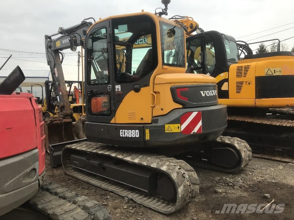 Volvo ECR 88 D Midi bageri 7t – 12t