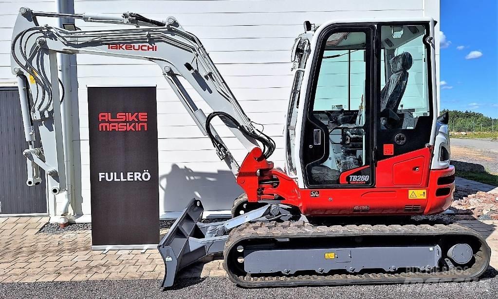 Takeuchi TB260 Mini bageri <7t