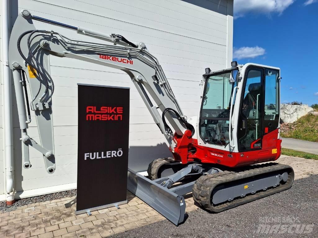 Takeuchi TB260 Mini bageri <7t