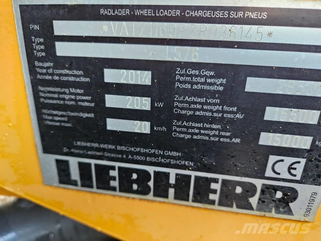 Liebherr L 576 Utovarivači na kotačima