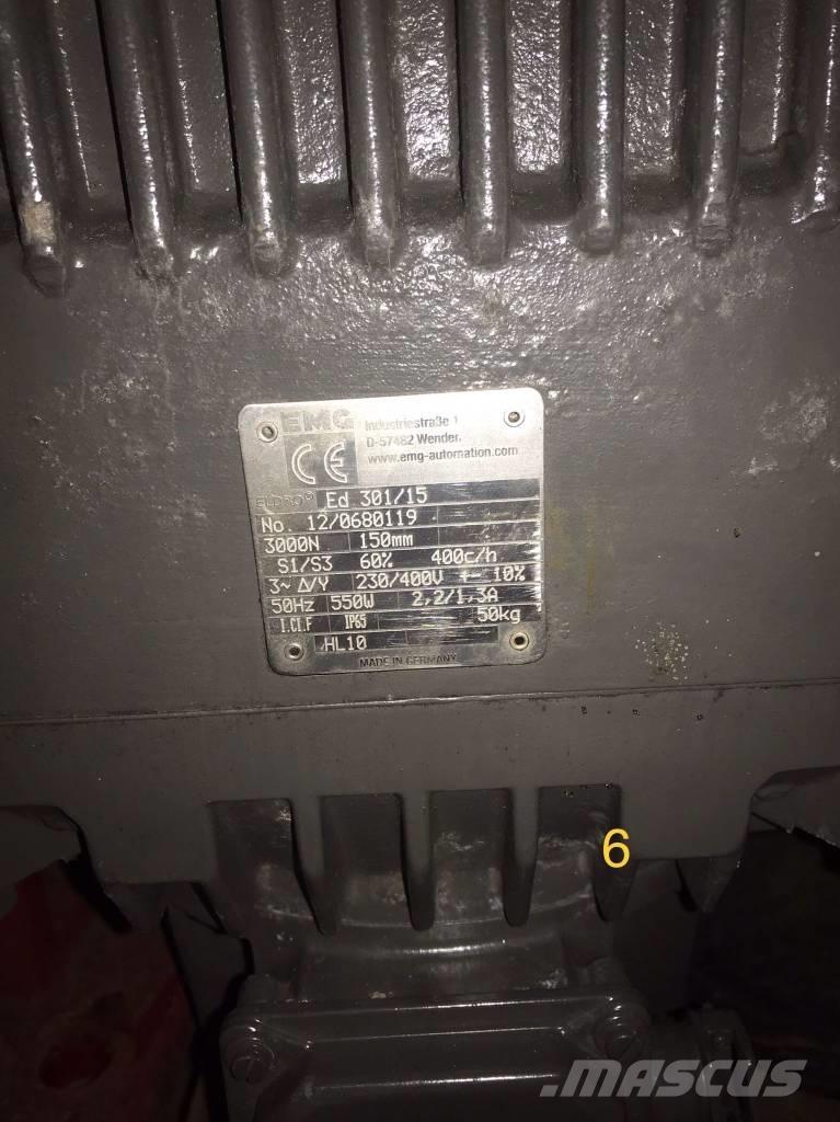  EMG ED301/15 Kočnice