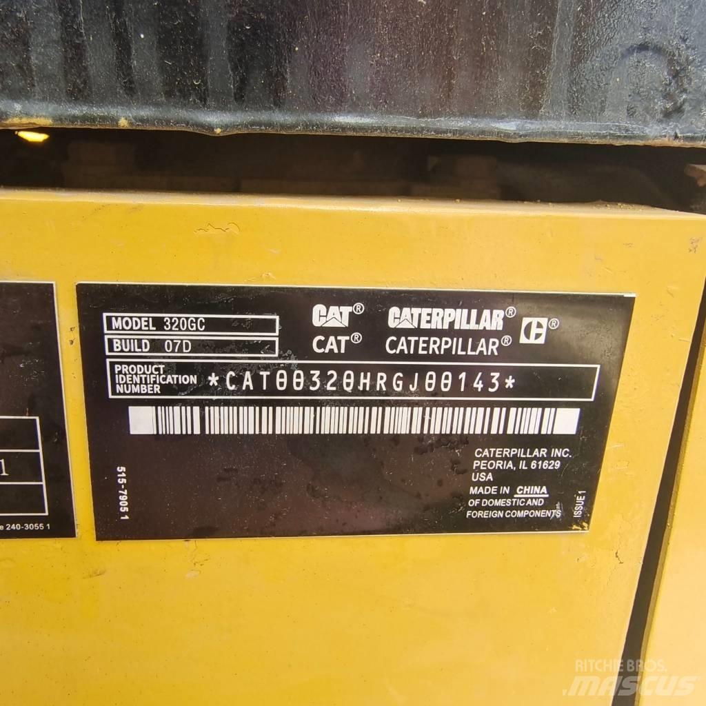 CAT 320 GC Bageri gusjeničari