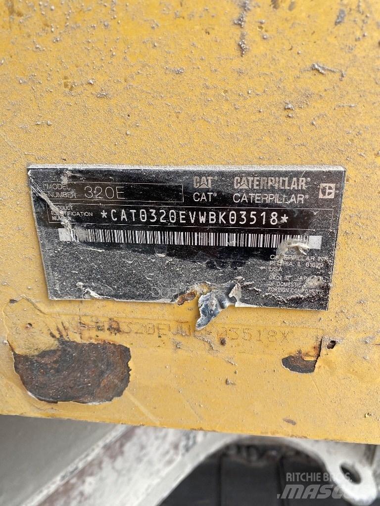 CAT 320 EL Bageri gusjeničari