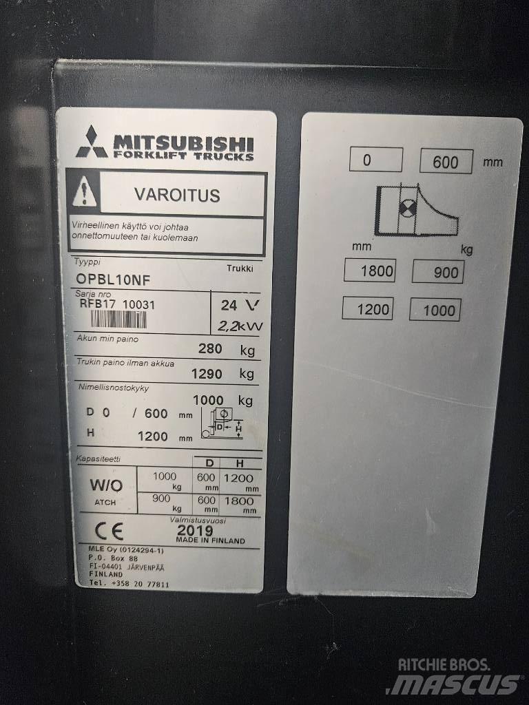 Mitsubishi OPBL10NF Srednopodizni komisioni viličar