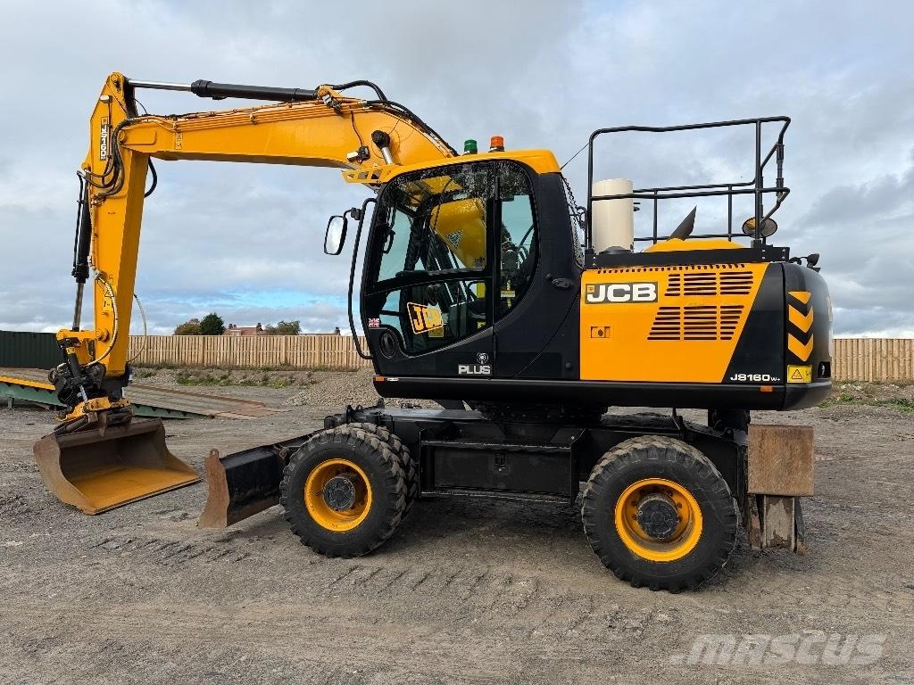 JCB JS 160 W Bageri na kotačima