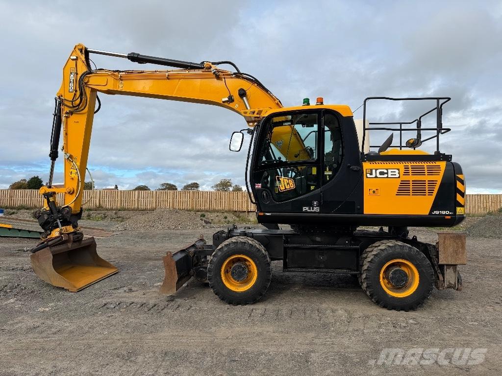 JCB JS 160 W Bageri na kotačima