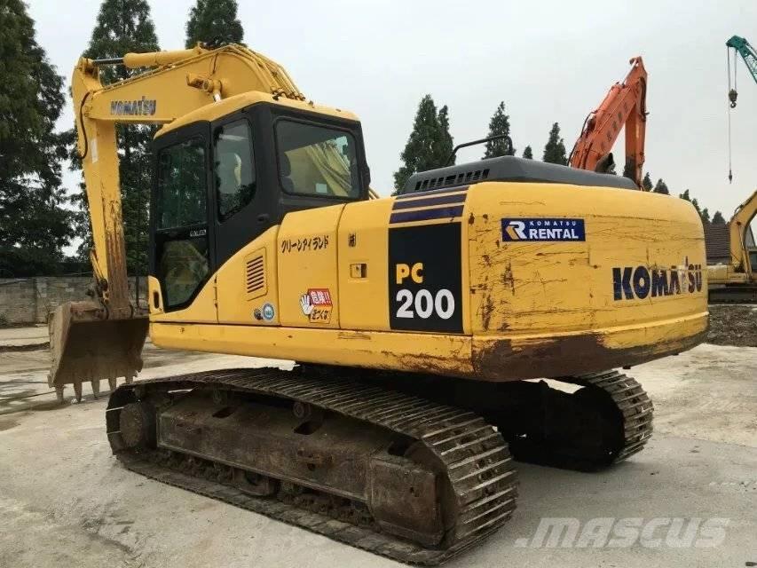 Komatsu pc200-7 Bageri gusjeničari