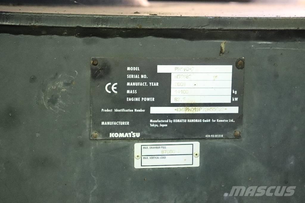 Komatsu PW 140-7 Utovarni rovokopači