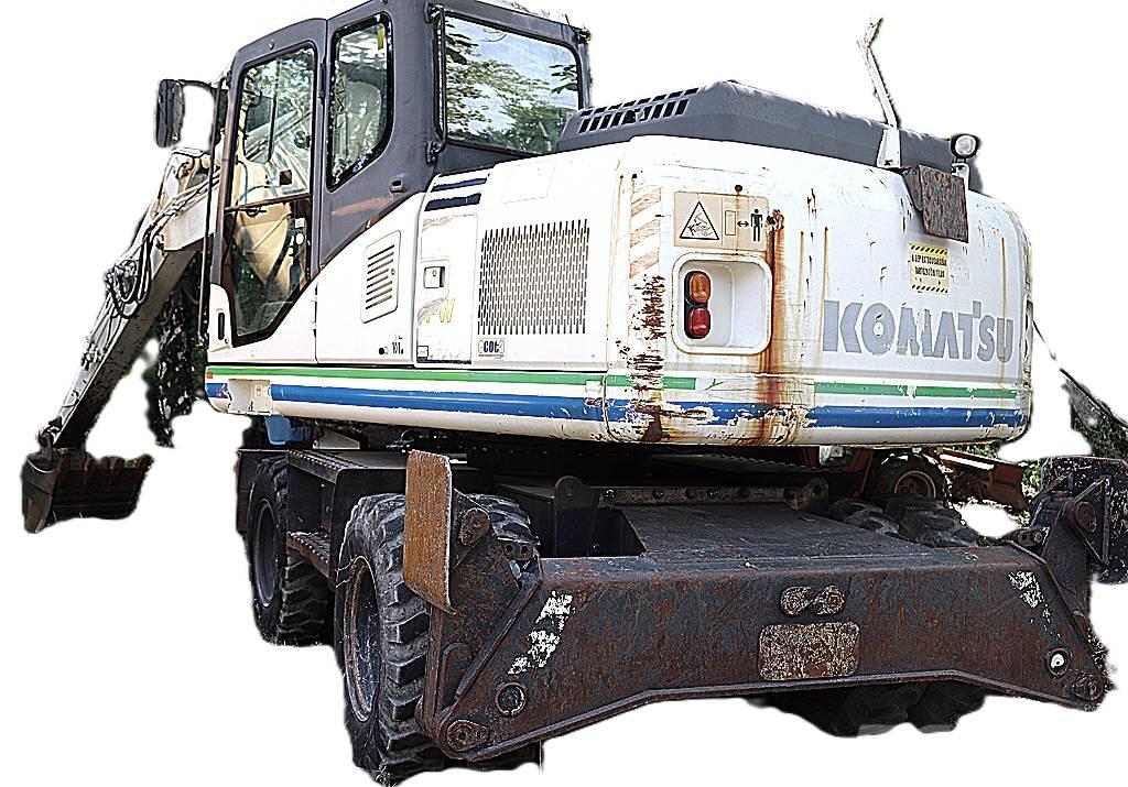 Komatsu PW 140-7 Utovarni rovokopači