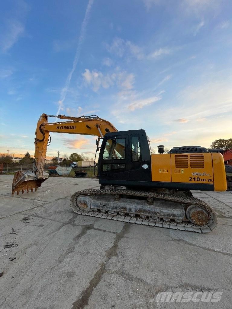 Hyundai R 210 LC 7A Bageri gusjeničari