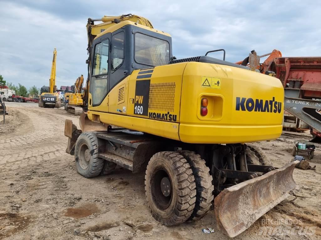 Komatsu PW 160-7 Bageri na kotačima