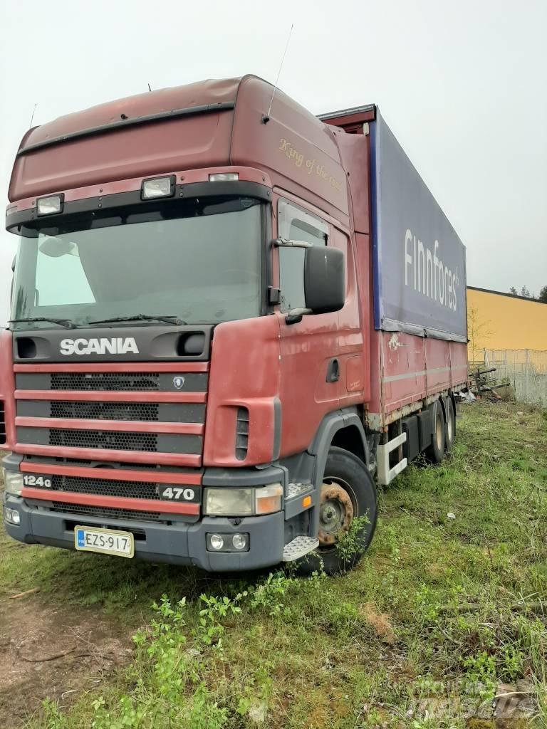 Scania R 124 Kamioni sa ceradom