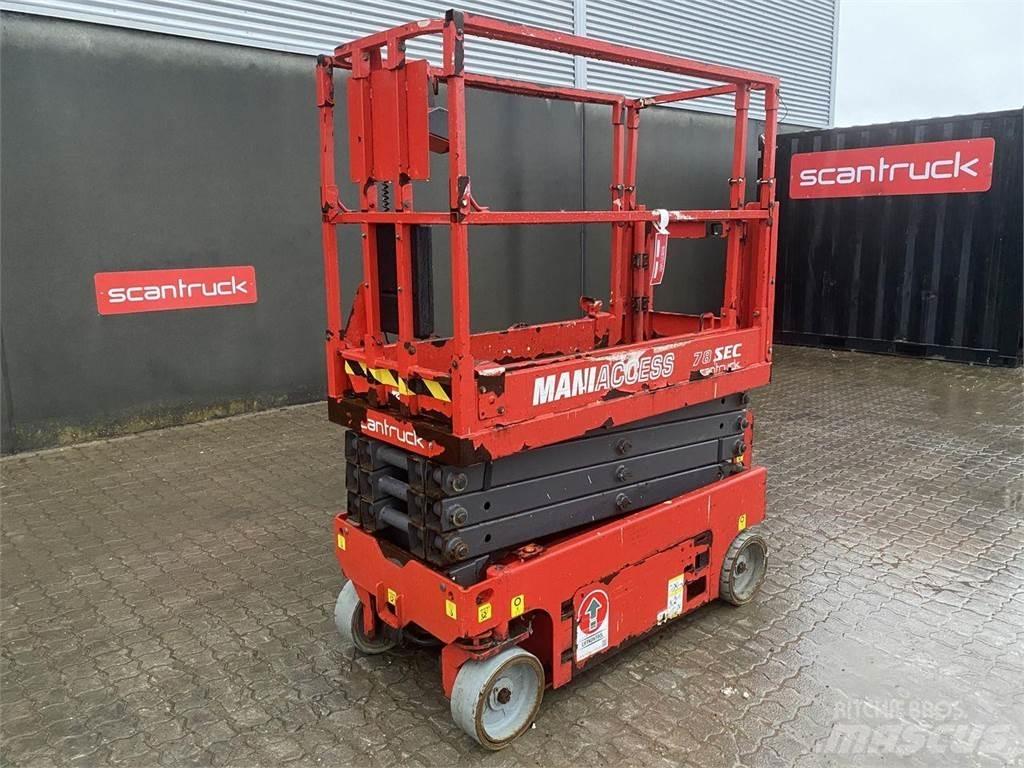 Manitou 78SEC Škaraste platforme