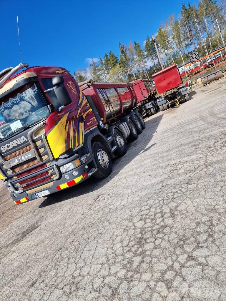 Scania R730 Demontažnii kamioni za podizanje kabela
