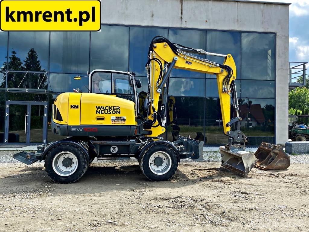 Wacker Neuson EW 100 Bageri na kotačima