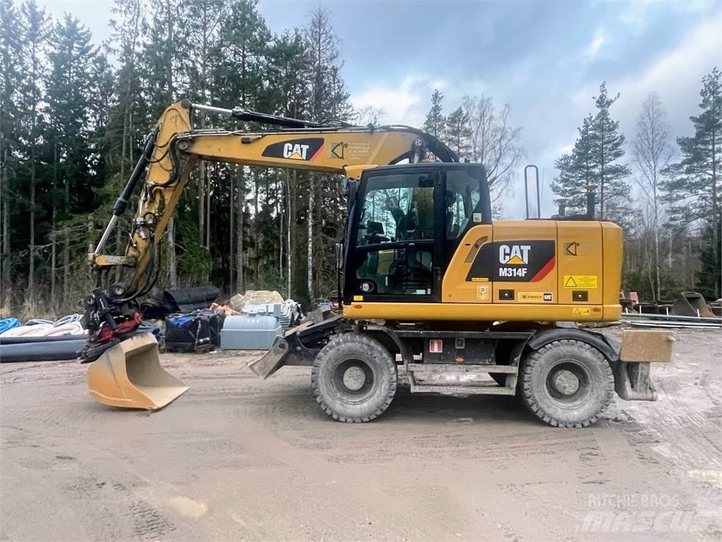 CAT M 314 F Bageri na kotačima