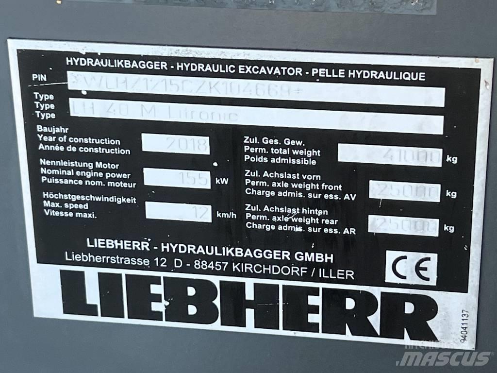 Liebherr LH 40 M ERC Rukovanje materijalom – ostalo