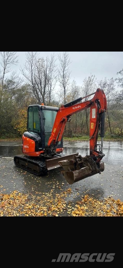 Kubota U 27-4 Mini bageri <7t