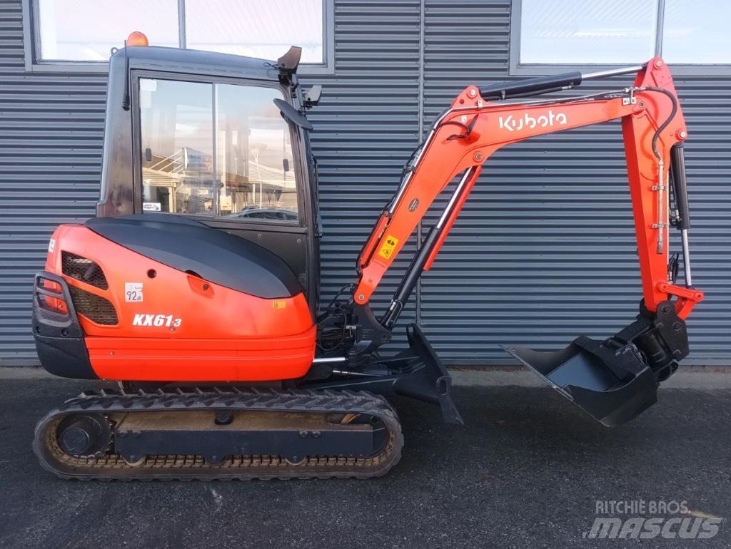 Kubota kx61-3 Mini bageri <7t