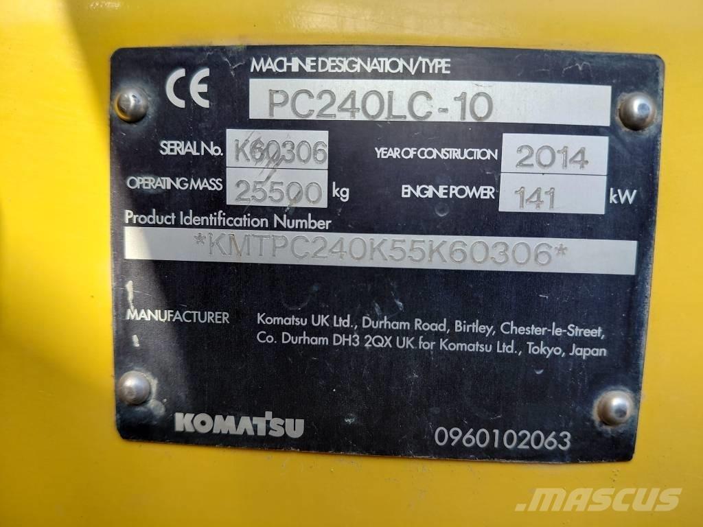Komatsu PC 240 LC-10 Bageri gusjeničari