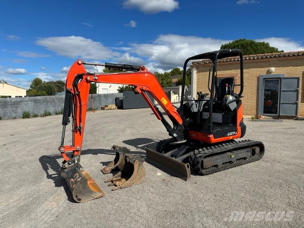 Kubota U 27-4 Mini bageri <7t
