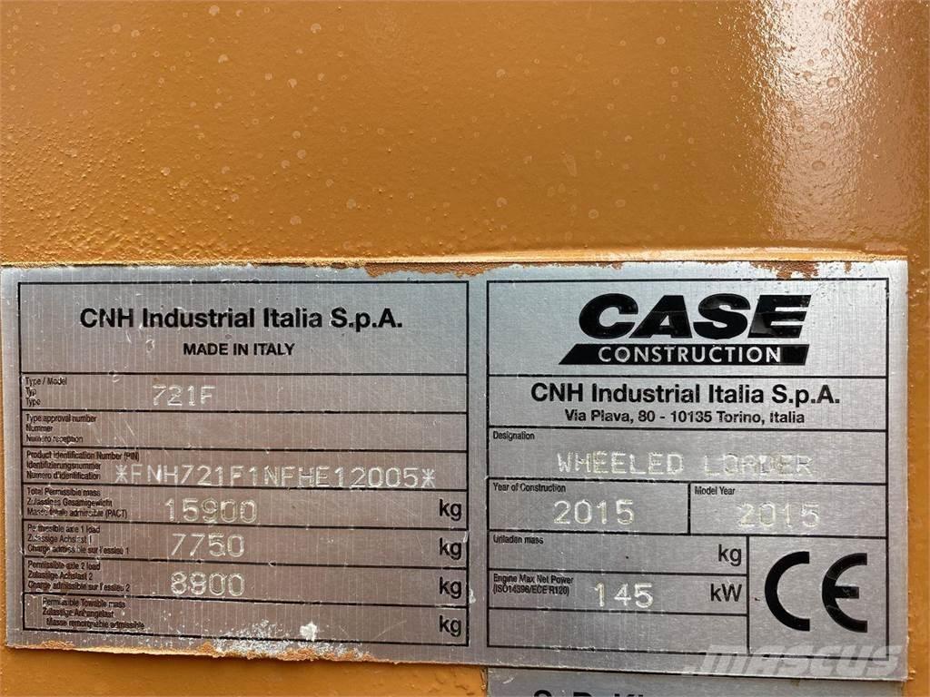 CASE 721F Utovarivači na kotačima