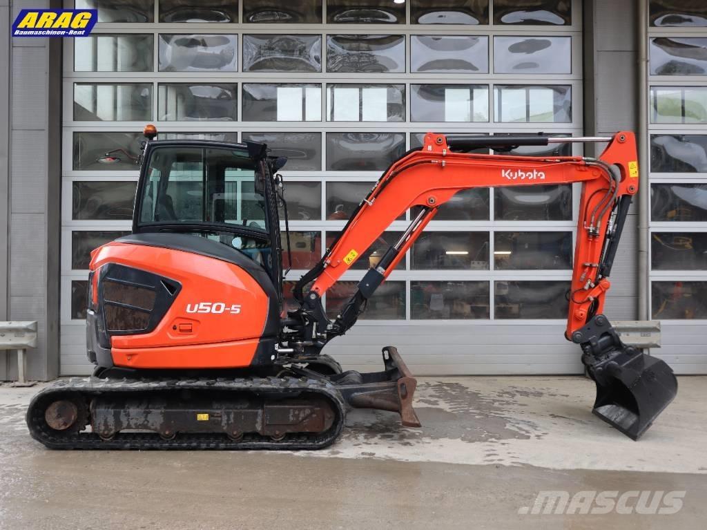 Kubota U 50-5 Mini bageri <7t