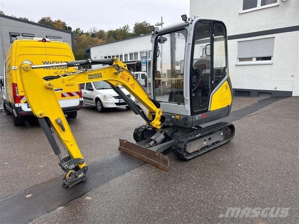 Wacker Neuson ET18 Bageri gusjeničari