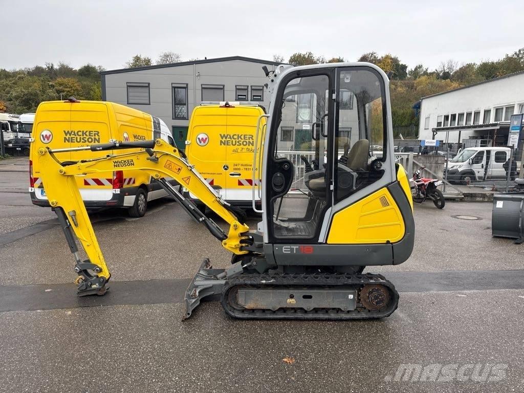 Wacker Neuson ET18 Bageri gusjeničari