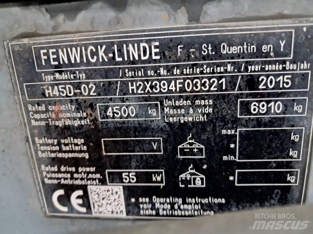 Linde H45D-02 Dizelski viličari