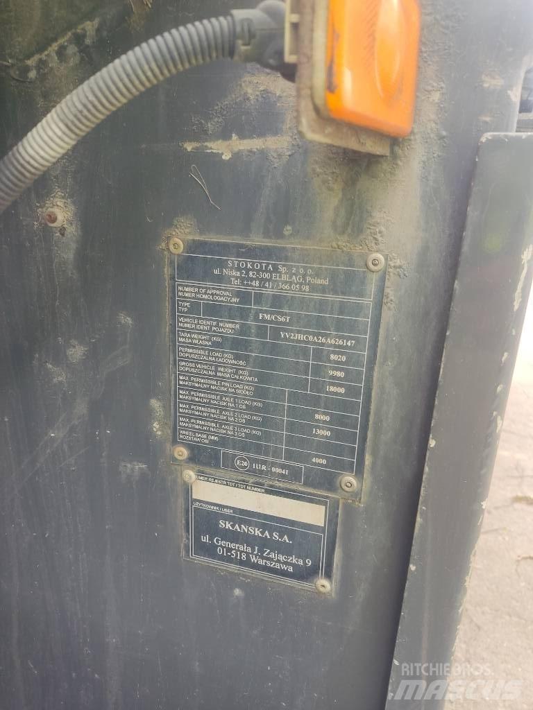  Volvo/Stokota FM/CS Kamioni cisterne