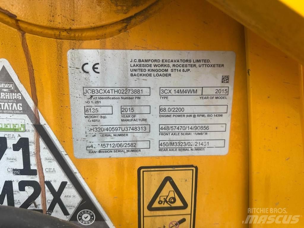 JCB 3CX 14M4WM Utovarni rovokopači