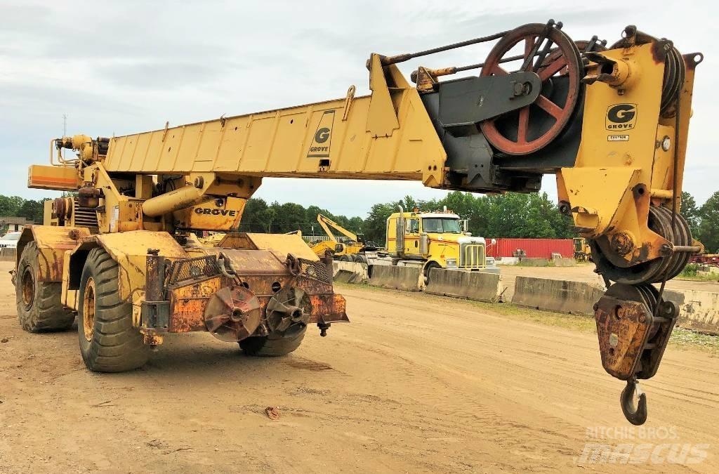 Grove RT 625 Rabljene dizalice za težak teren