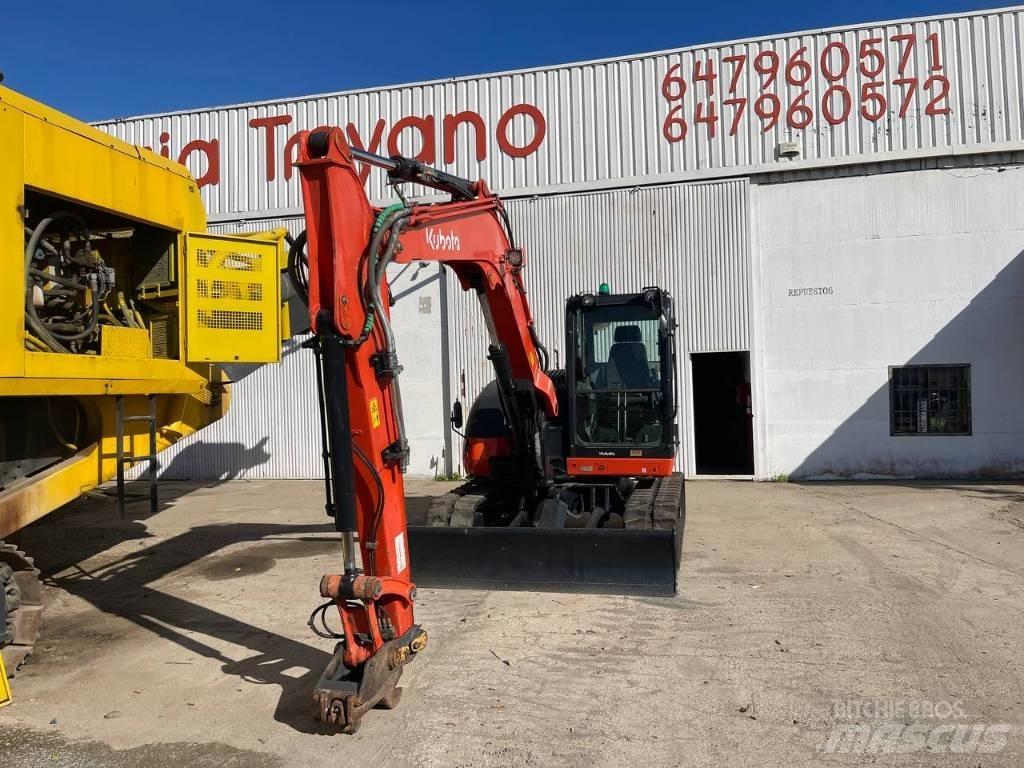 Kubota KX 080-4 Midi bageri 7t – 12t