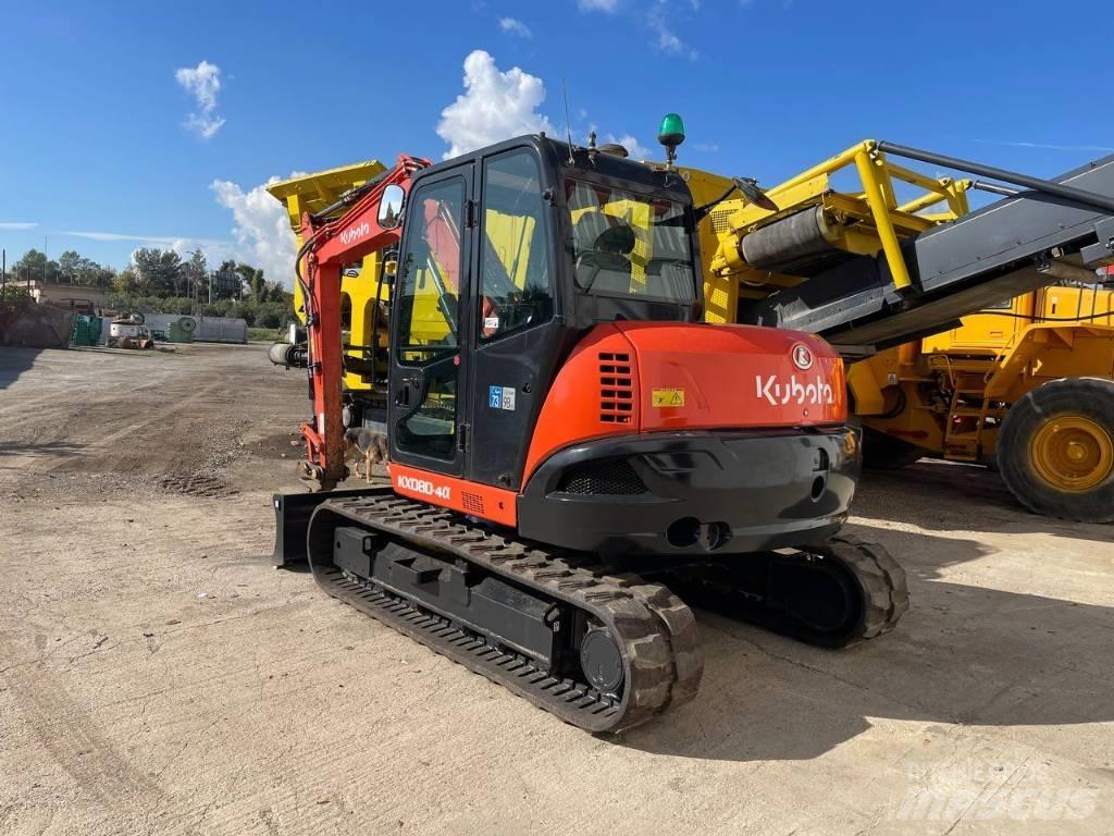 Kubota KX 080-4 Midi bageri 7t – 12t