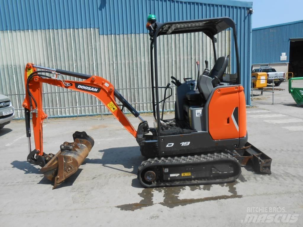 Doosan DX 19 Mini bageri <7t
