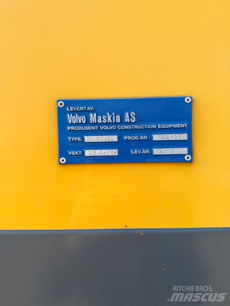 Volvo EC 220 EL Bageri gusjeničari
