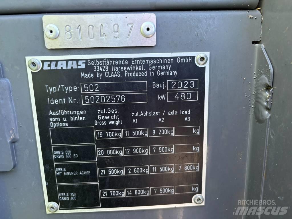 CLAAS Jaguar 960 4WD Strojevi za krmu na vlastiti pogon