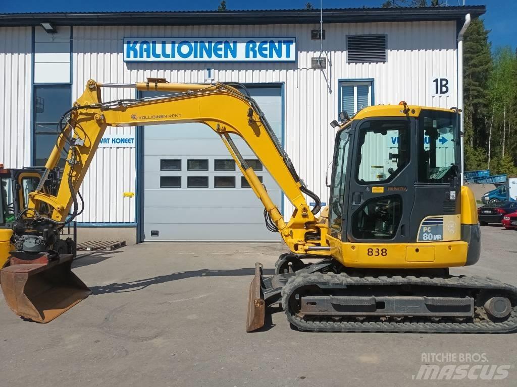 Komatsu PC 80 MR-3 Midi bageri 7t – 12t