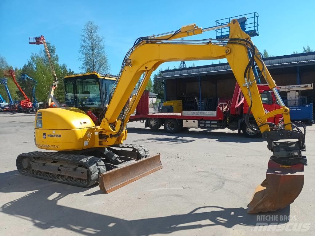 Komatsu PC 80 MR-3 Midi bageri 7t – 12t