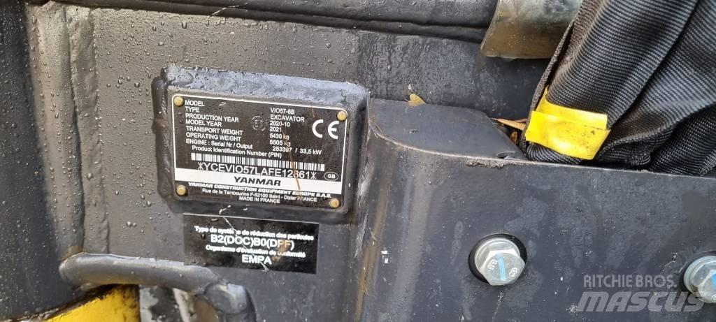 Yanmar Vio 57 Mini bageri <7t