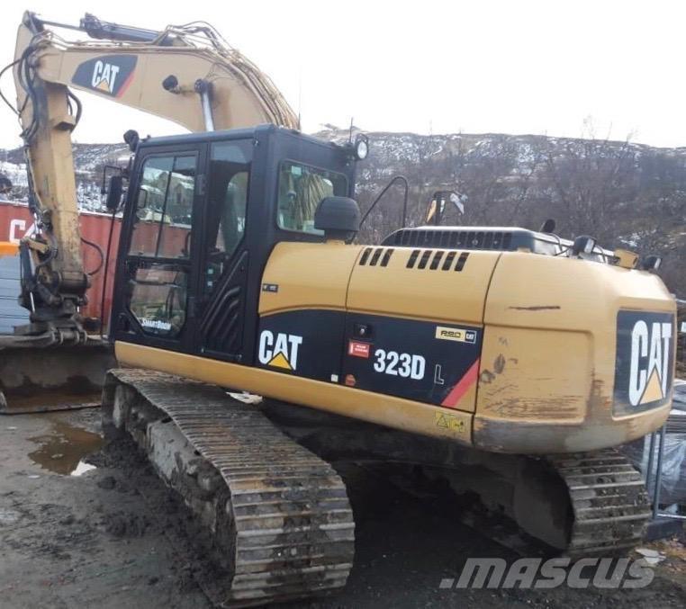 CAT 323 D L Bageri gusjeničari