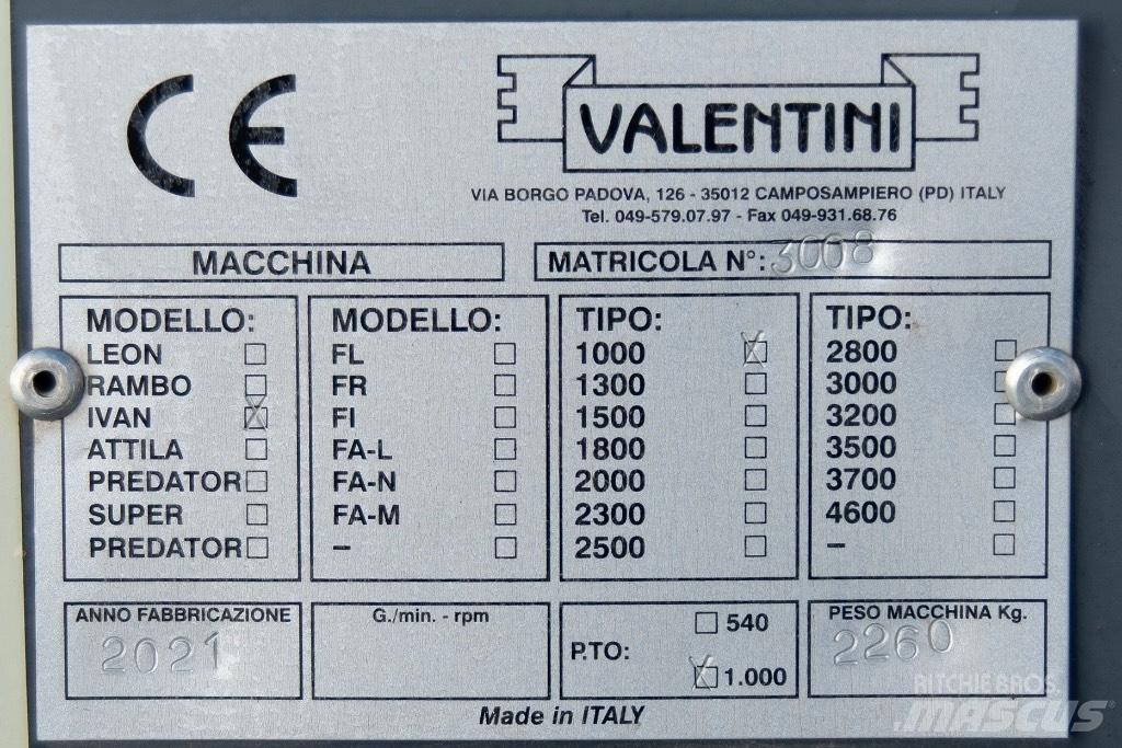 Valentini Ivan 100 Ostali strojevi za gradnju cesta