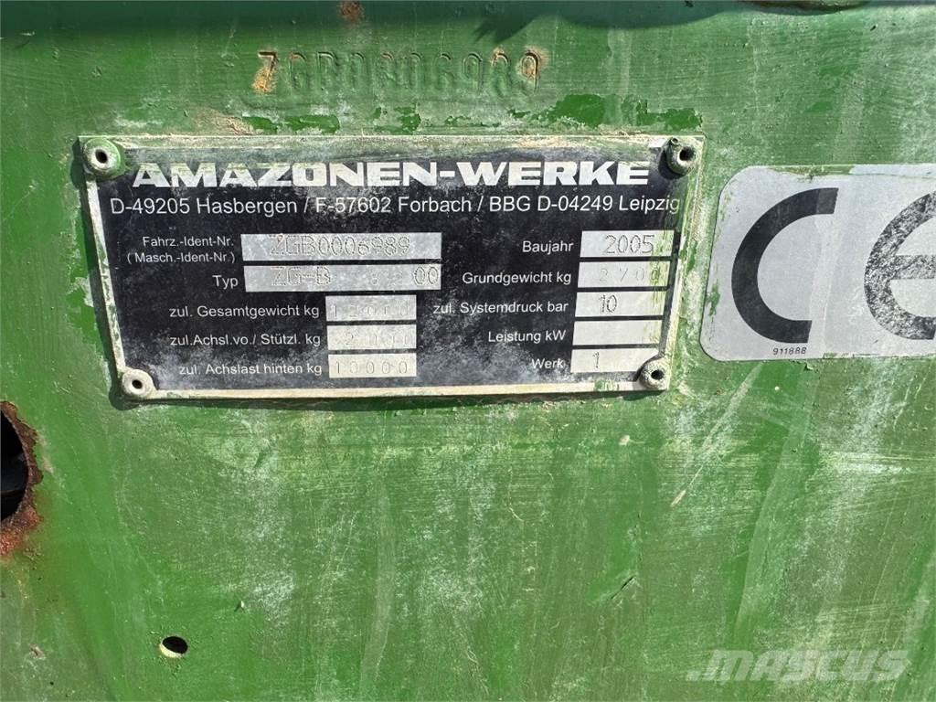 Amazone ZG-B 8200 Rasipači mineralnog  gnojiva