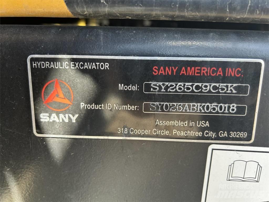 Sany SY265C Bageri gusjeničari
