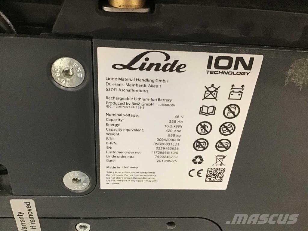 Linde E16 ION Električni viličari